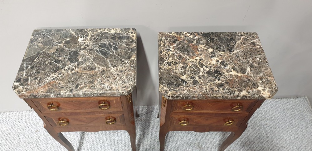 Top Quality Pair French Bedside Cabinets View VIII