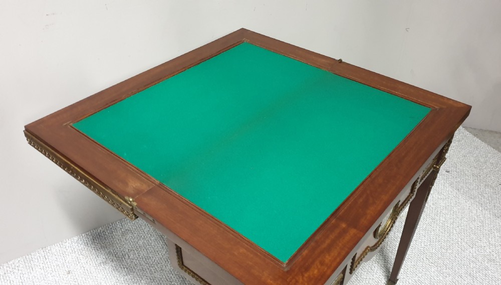 Fabulous Pair French Card tables View VIII
