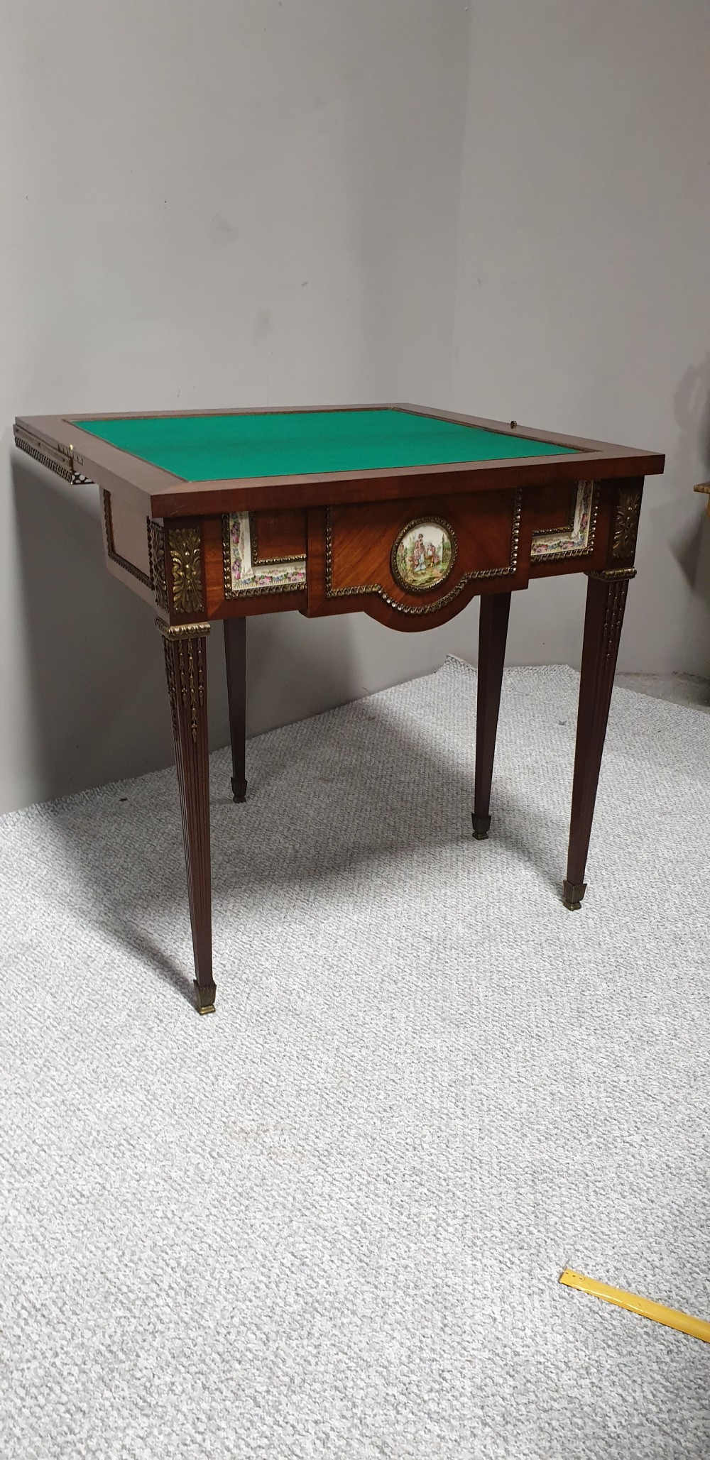 Fabulous Pair French Card tables View XII
