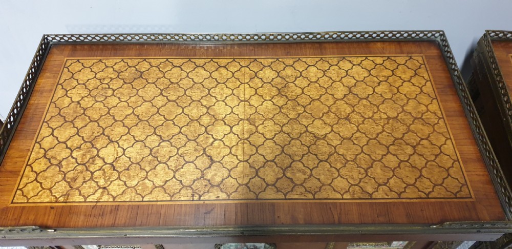 Fabulous Pair French Card tables View XV