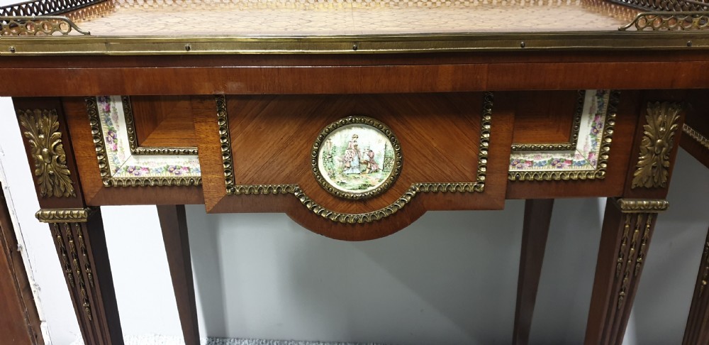 Fabulous Pair French Card tables View XVI