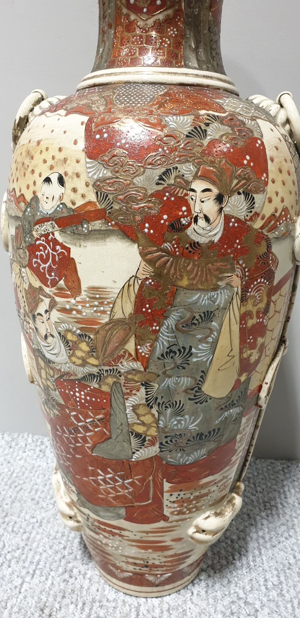 Huge Satsuma Vase View VII