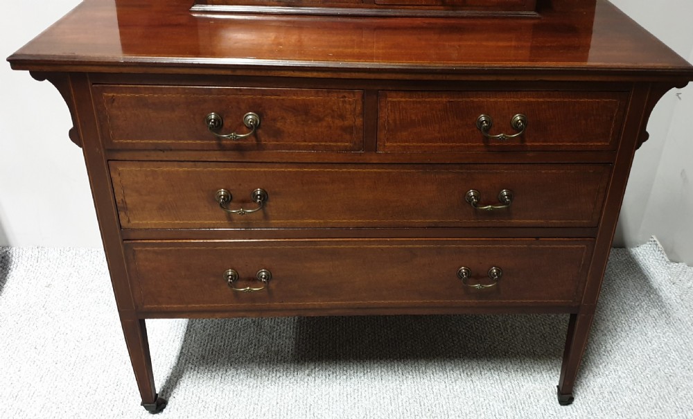 Very Pretty Mahogany Dressing Table  View V