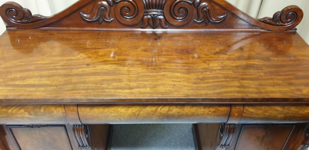 Very Nice Regency Mahogany Sideboard  View II
