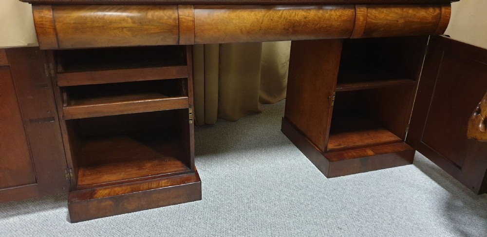 Very Nice Regency Mahogany Sideboard  View X