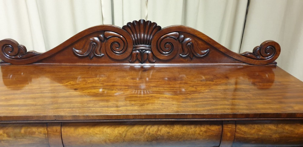 Very Nice Regency Mahogany Sideboard  View XI