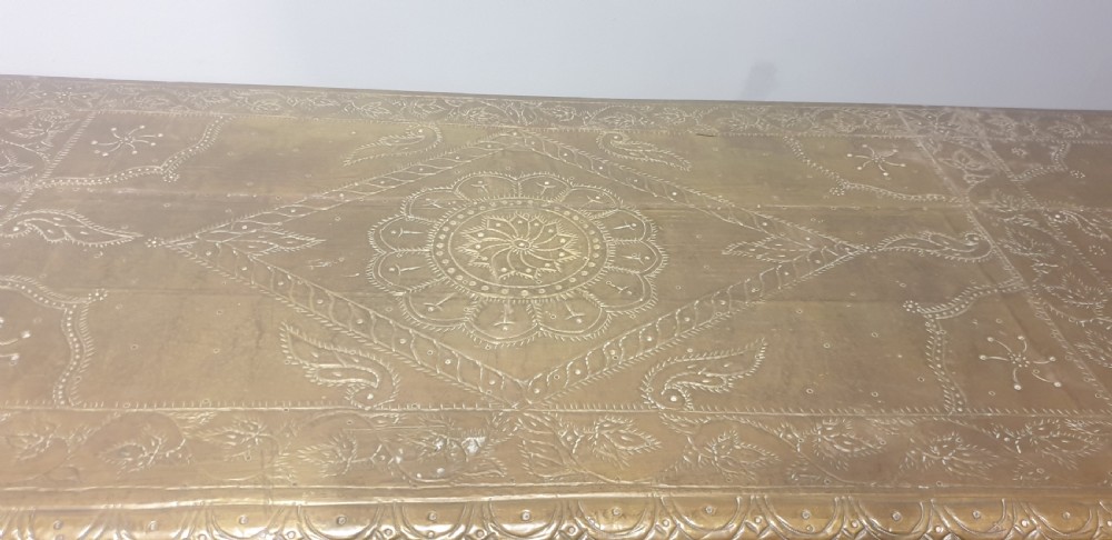 Outstanding Brass Side Cabinet Console View XIII