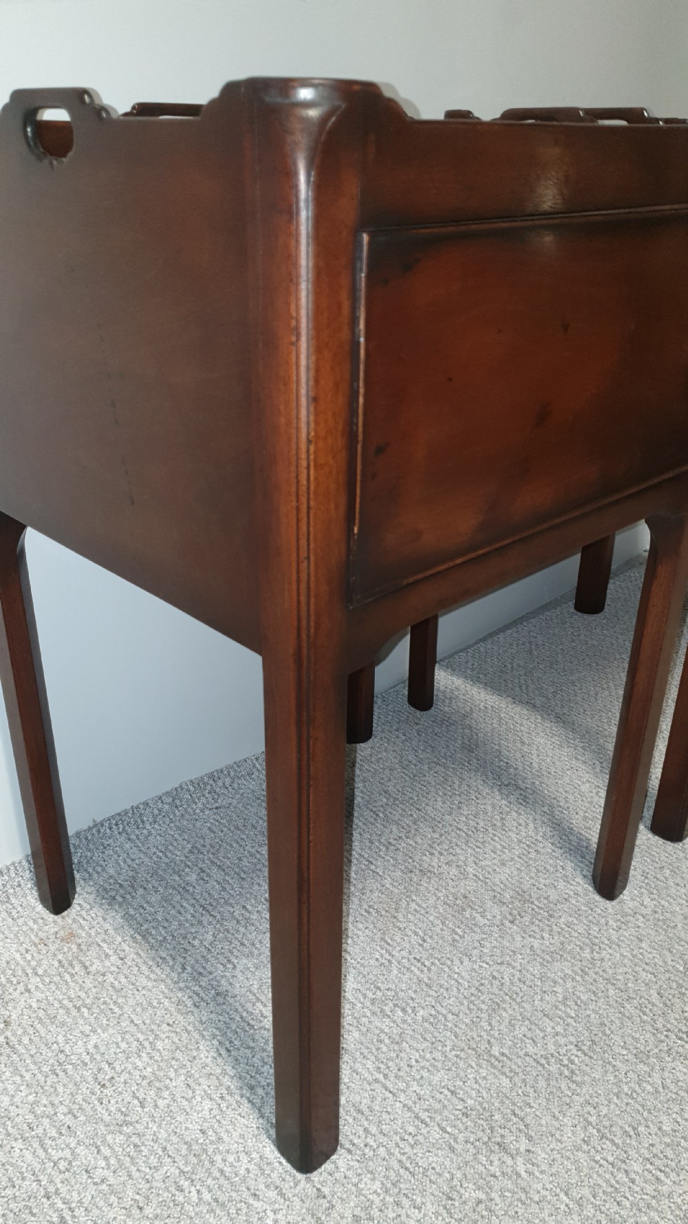 Pair Georgian Bedside Cabinets View X