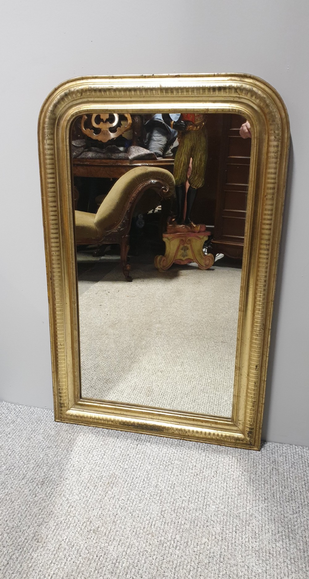 Louis Phillipe Gilt Wall Mirror