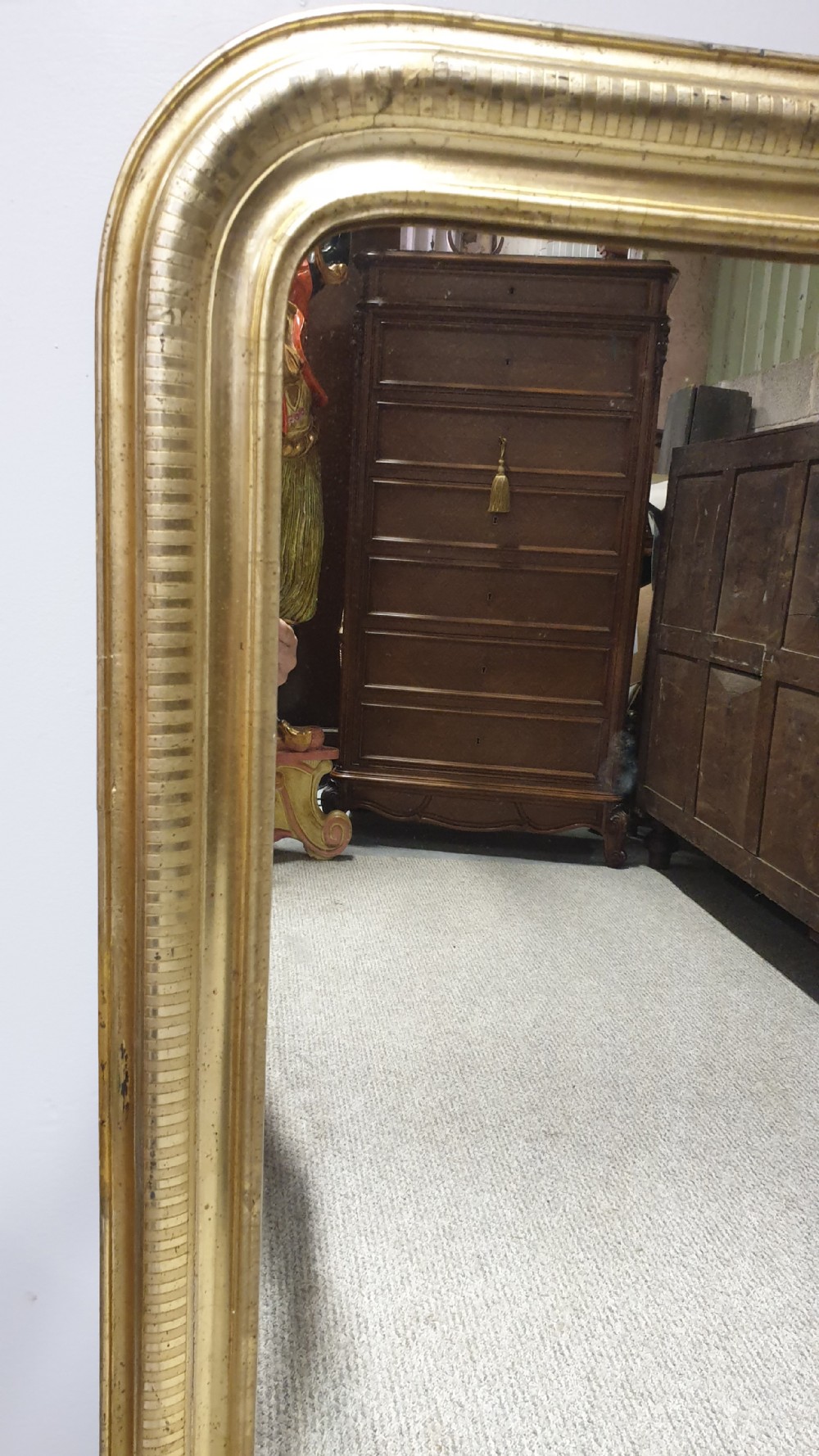 Louis Phillipe Gilt Wall Mirror View V