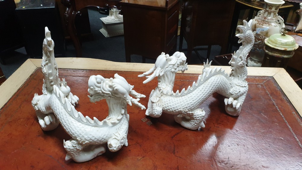 Wonderful Pair Chinese Imperial Dragons
