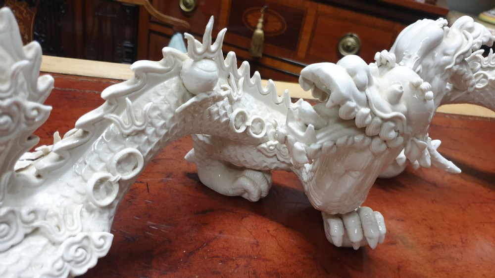 Wonderful Pair Chinese Imperial Dragons View VI