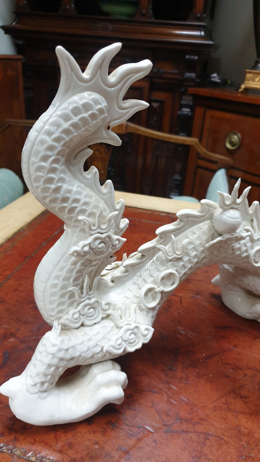 Wonderful Pair Chinese Imperial Dragons View VII