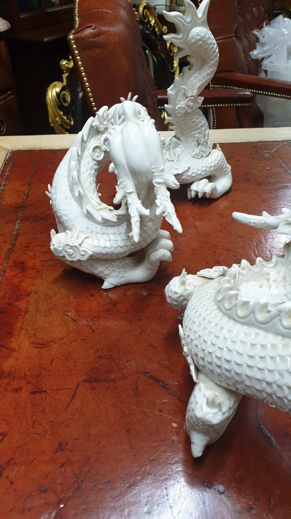 Wonderful Pair Chinese Imperial Dragons View X