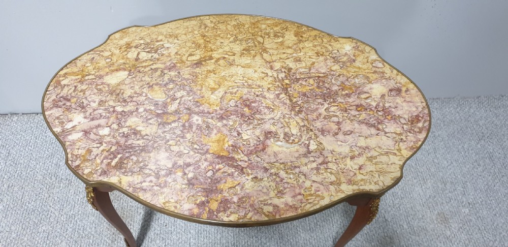 Super Marble Topped Coffee Table  View IV