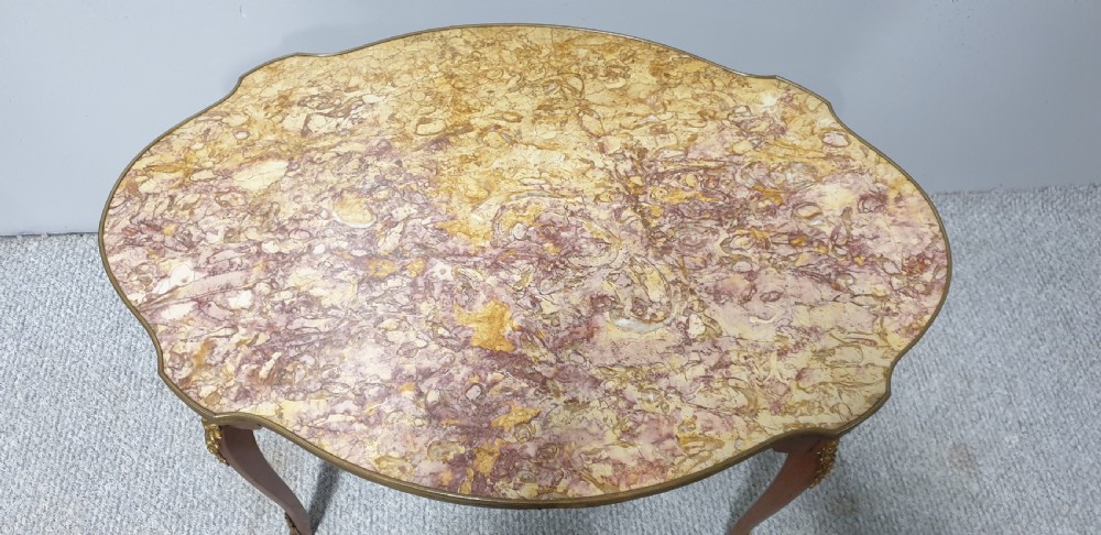 Super Marble Topped Coffee Table  View V