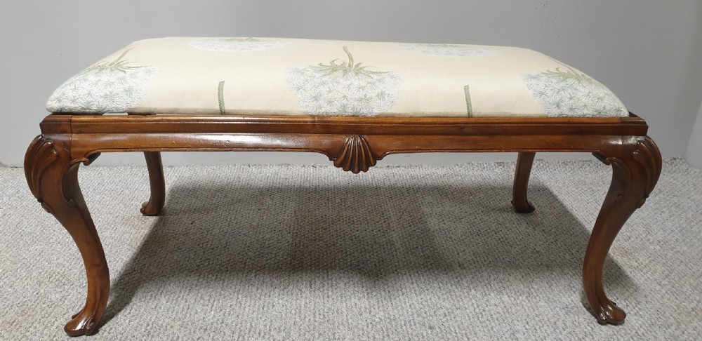 Beautiful Walnut Stool  View III