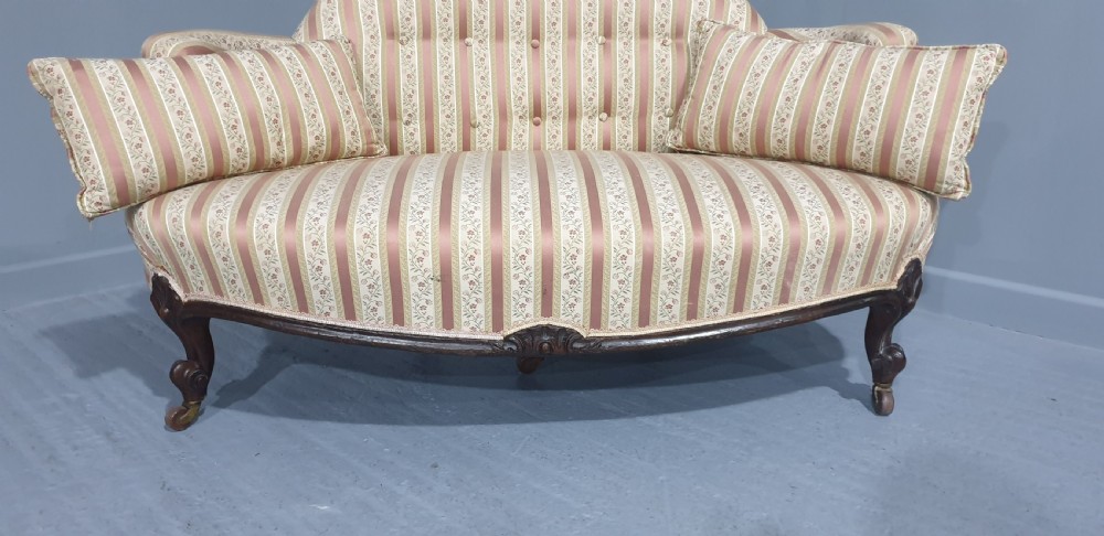 Victorian Two Seater Sofa View VI