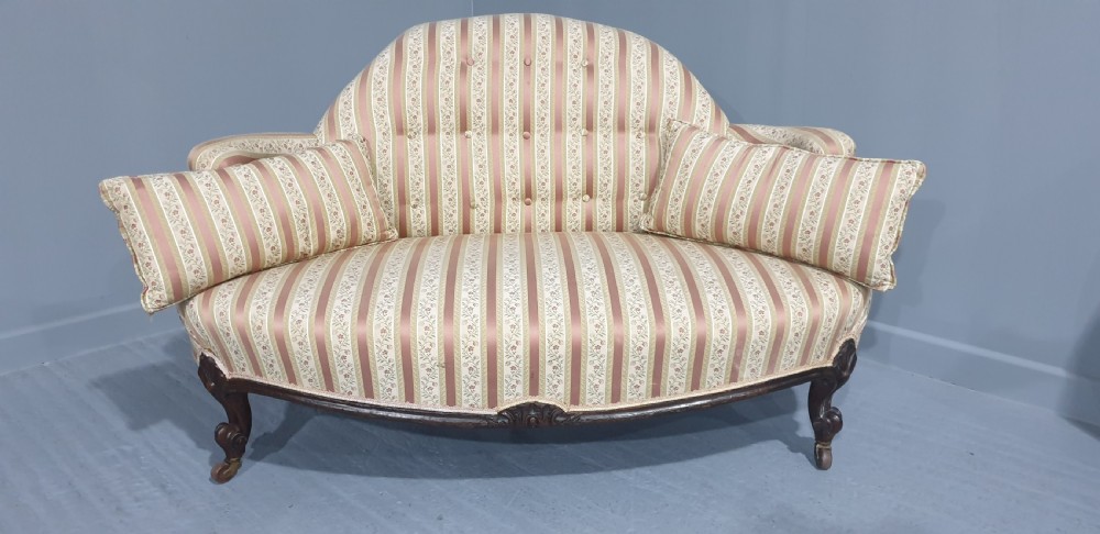 Victorian Two Seater Sofa View VII