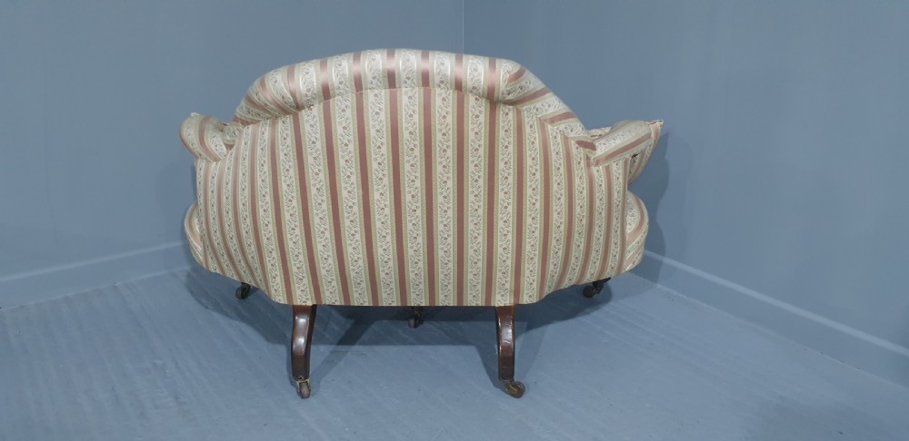 Victorian Two Seater Sofa View IX
