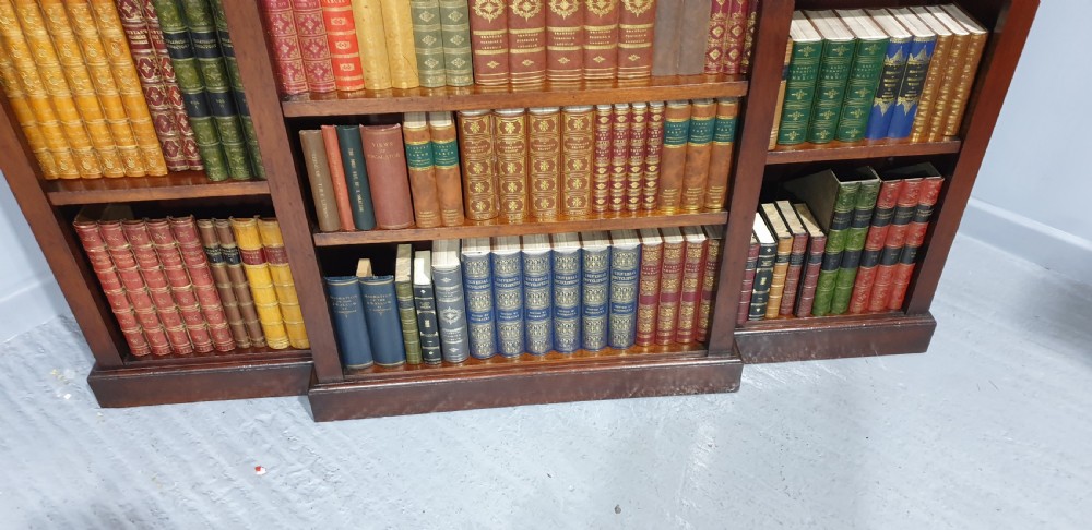 Mahogany Open Adjustable Bookcase View VII