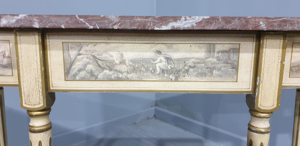 Excellent French Breakfront Console Table View IV