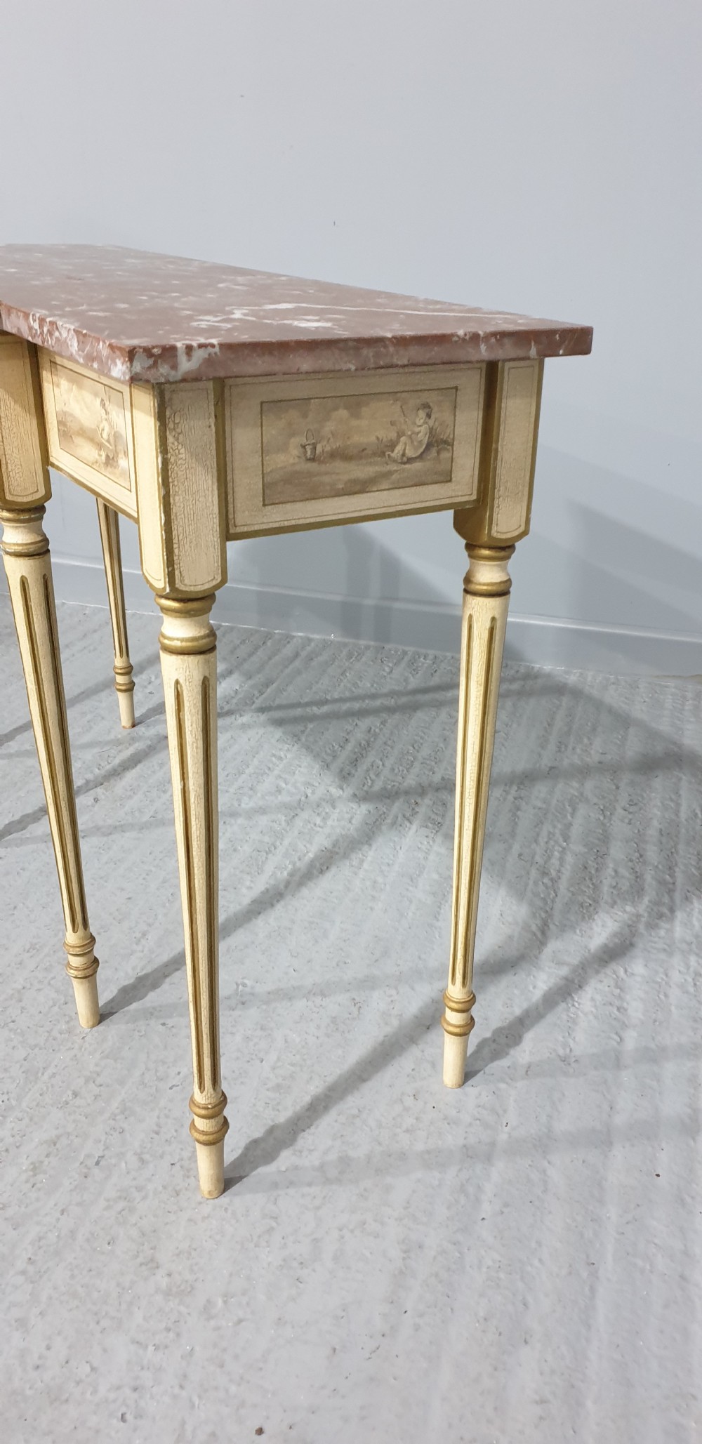 Excellent French Breakfront Console Table View IX