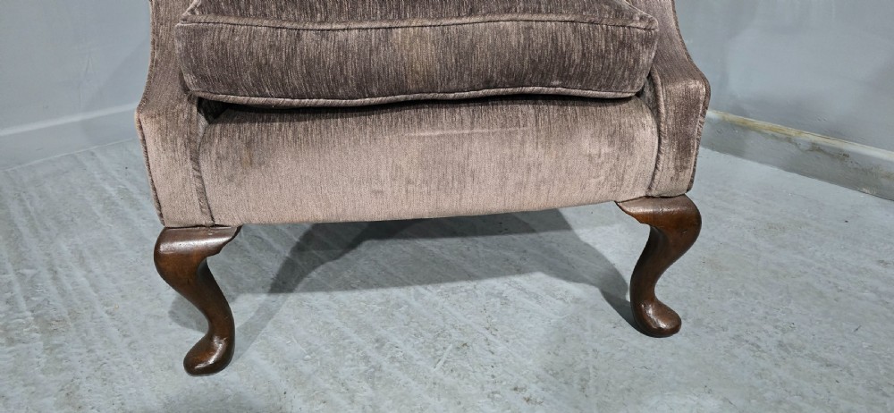 Very Good Georgian Wing Armchair View III