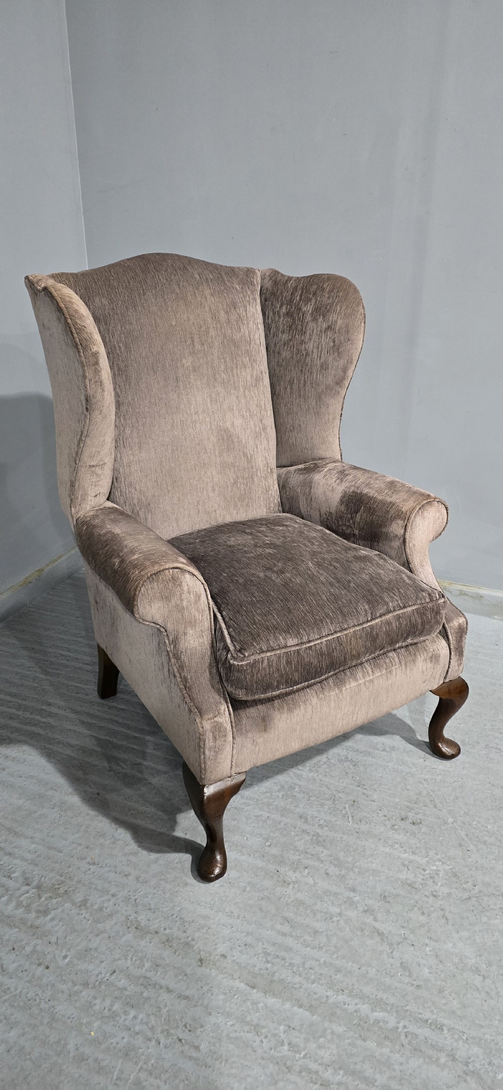 Very Good Georgian Wing Armchair View IV