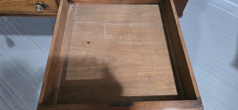 Wonderful  Huge Victorian Mahogany Library Table View X