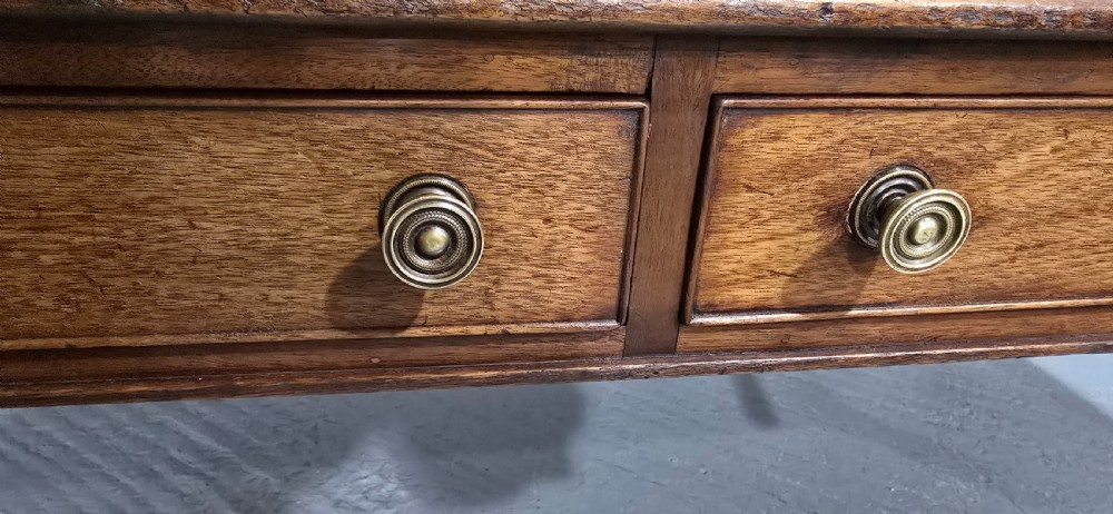 Wonderful  Huge Victorian Mahogany Library Table View XV