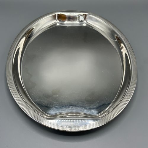ART DECO 1920S SILVER PLATED COCKTAIL SERVING TRAY - ADDITIONAL PHOTO 8