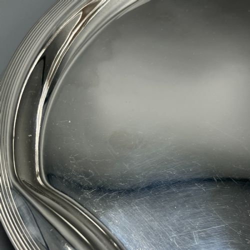 ART DECO 1920S SILVER PLATED COCKTAIL SERVING TRAY - ADDITIONAL PHOTO 9