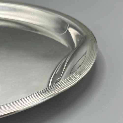 ART DECO 1920S SILVER PLATED COCKTAIL SERVING TRAY - ADDITIONAL PHOTO 10