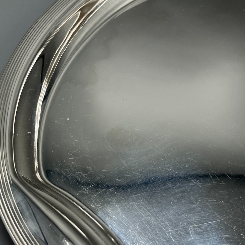 Art Deco 1920s Silver Plated Cocktail Serving Tray View X