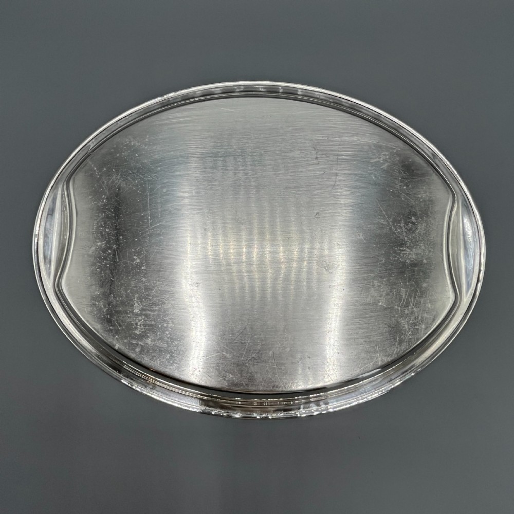 Art Deco 1920s Silver Plated Cocktail Serving Tray View XIII