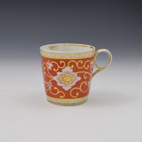 Regency Chamberlain Worcester Porcelain Tapered Armorial Coffee Can C.1815