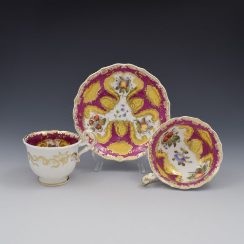 FINE COALPORT PORCELAIN TEA COFFEE CUP SAUCER TRIO 2597
