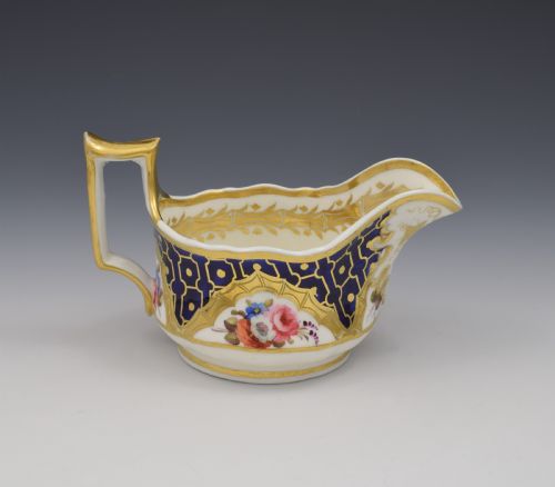 Large Ridgway Porcelain Cream / Milk Jug Pattern 2/1215 C.1820