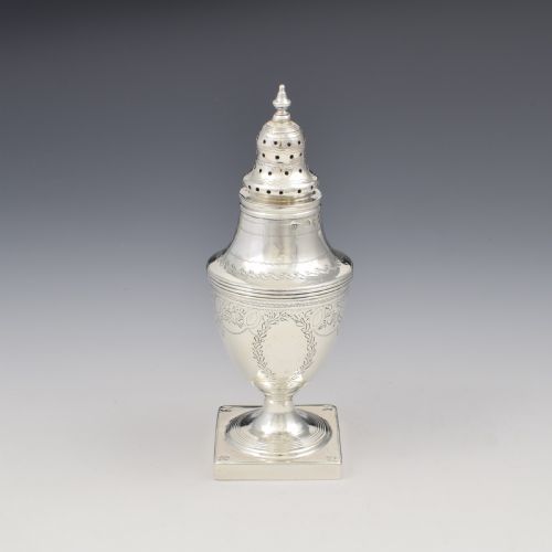Fine Georgian Silver Sugar / Spice Caster