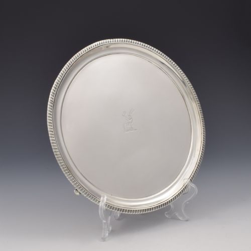 Georgian Circular 8" Silver Salver Peter & William Bateman 1809