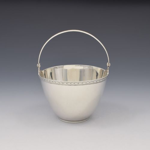 Art Deco Tiffany & Co. Sterling Silver Sugar Basket / Ice Bucket