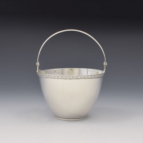 fig 1. Art Deco Tiffany & Co. Sterling Silver Sugar Basket / Ice Bucket