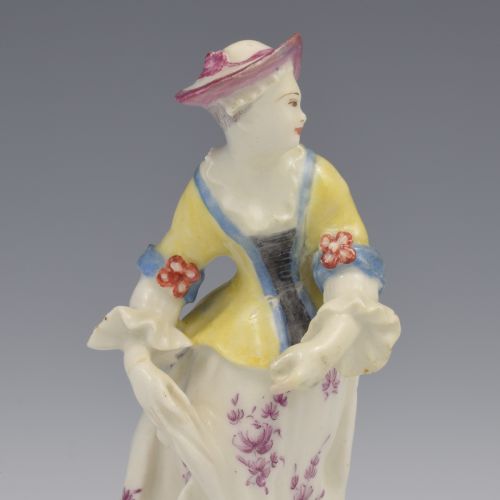 BOW PORCELAIN FIGURE DANCING SHEPHERDESS C17541765 EXBRADSHAW - ADDITIONAL PHOTO 8