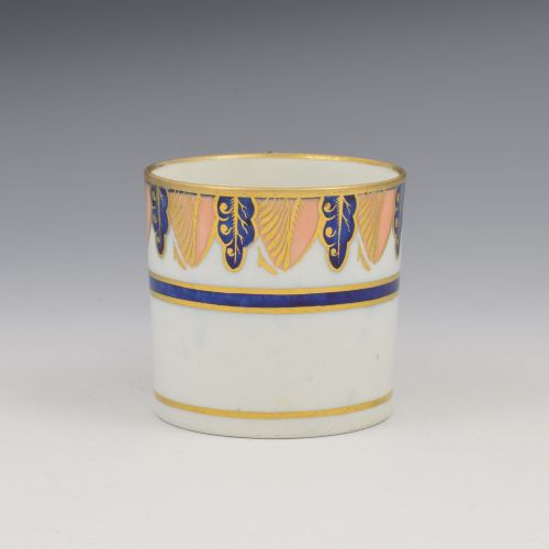 fig 1. Lovely Regency John Rose Coalport Porcelain Coffee Can