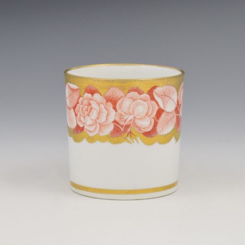 fig 1. Georgian Spode Porcelain Coffee Can Pluck & Dust Patt. 984 c.1806