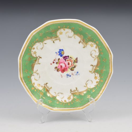 fig 2. Stunning Regency Porcelain Factory 22 Teacup & Saucer c.1825