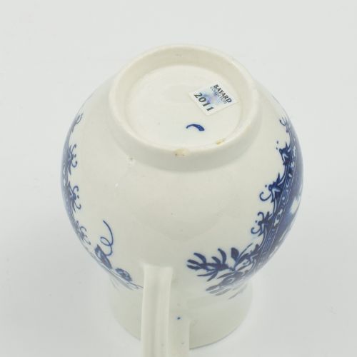 DR WALL FIRST PERIOD WORCESTER PORCELAIN CREAM MILK JUG LANDSCAPE PATTERN RARE VARIANT C1780 - ADDITIONAL PHOTO 7