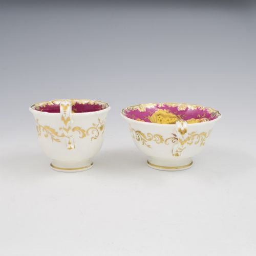 STUNNING COALPORT PORCELAIN TEACUP COFFEE CUP SAUCER TRIO FRUIT PATT 2597 C1830 - ADDITIONAL PHOTO 10