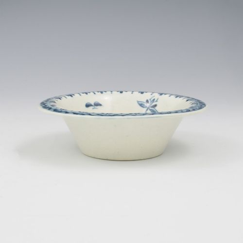 RARE DR WALL FIRST PERIOD WORCESTER PORCELAIN SMALL PATTY TART PAN PEONY PATTERN C1765 - ADDITIONAL PHOTO 4